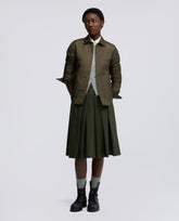 OVERSHIRT GLUE IN NYLON IMBOTTITA-MILITARE-MILITARY-MILITAR-MILITAR-MILITAIRE